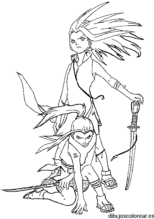 Dibujo de Naruto vencedor