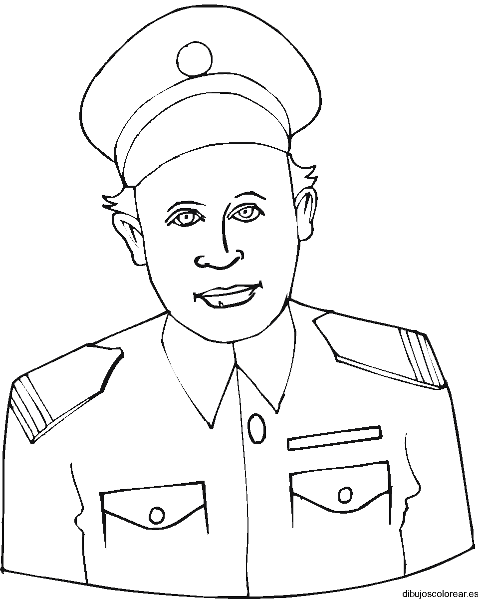 Dibujo de un capitán