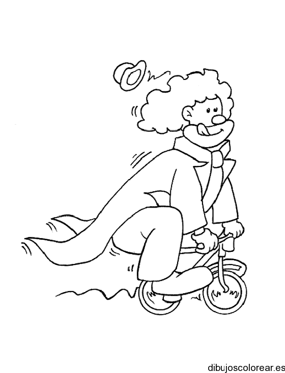 Dibujo de payaso actuando