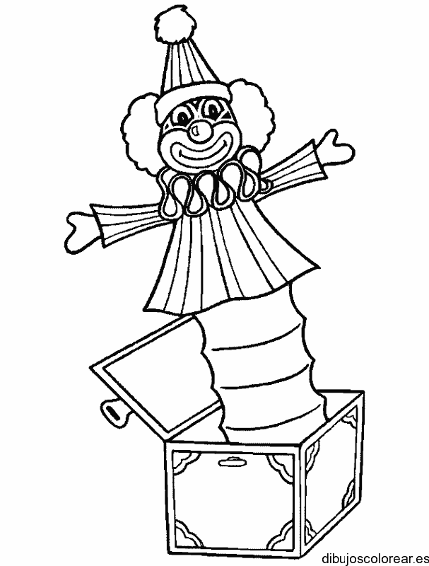 Dibujo de una caja musical