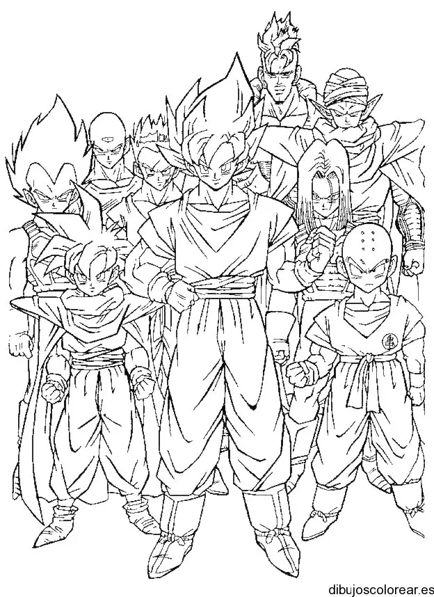 Dibujo de Dragon Ball
