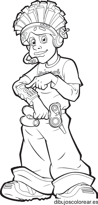 Dibujo de un adolescente