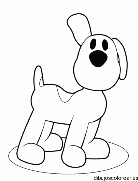 Dibujo de perro Loula