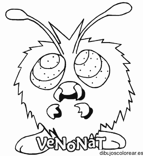 Dibujo de Venonat