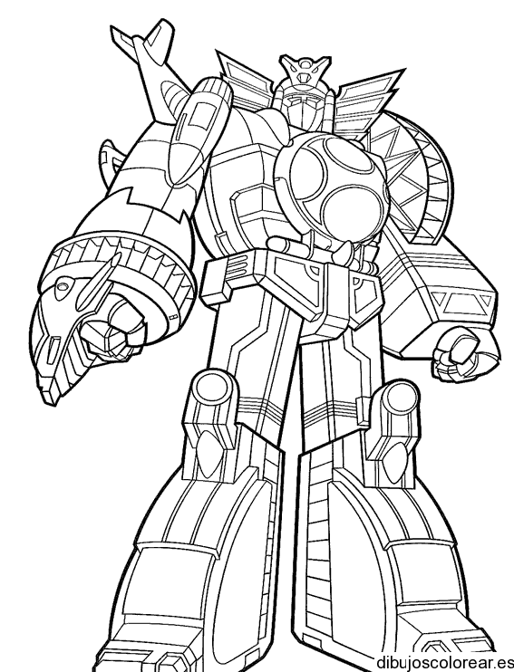Dibujo de un transformer