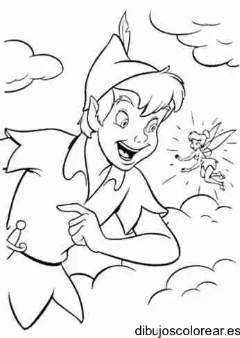 Dibujo de Peter Pan