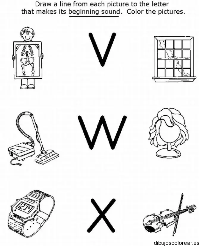 Dibujos de letras