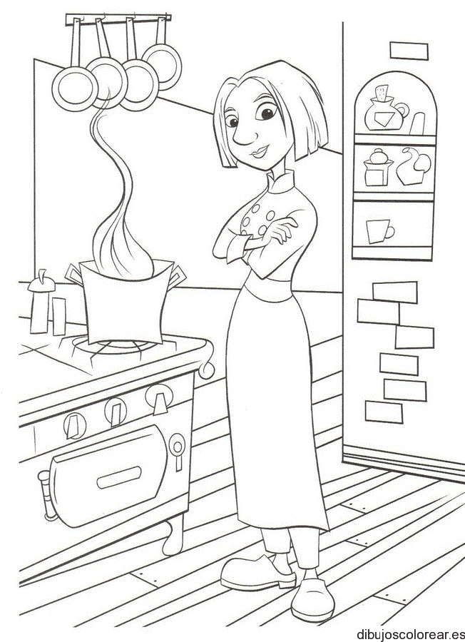 Dibujo de Colette