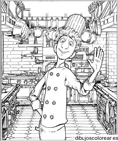 Dibujo de Alfredo Linguini