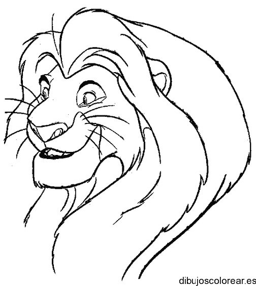 Dibujo de Mufasa