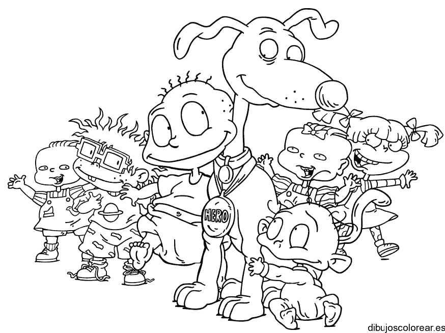 Dibujo de Los Rugrats