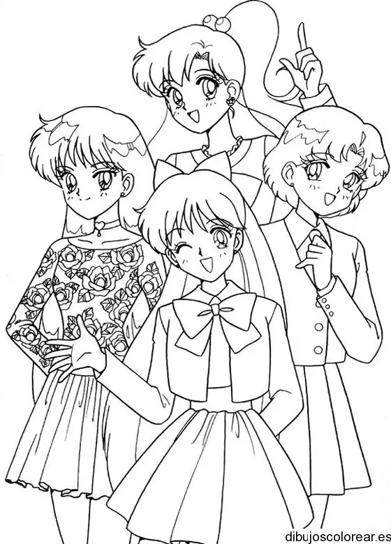 Dibujo de Sailor Moon
