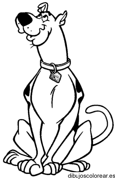 Dibujo de perro Scooby Doo