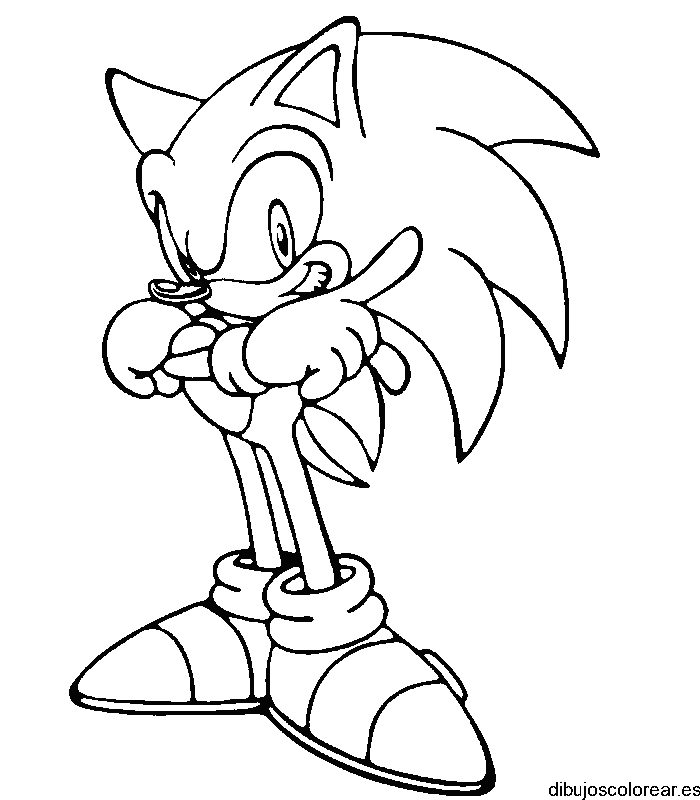 Dibujo de Sonic