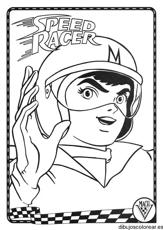 Dibujo de Speed Racer