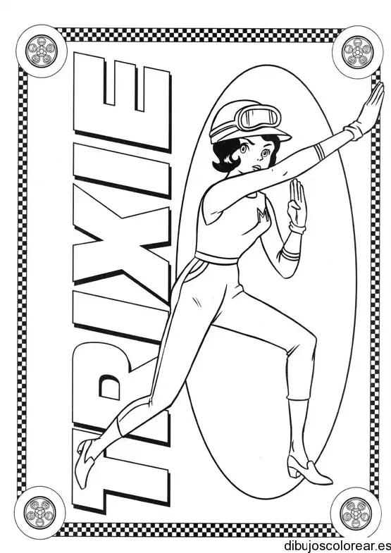 Dibujo de Trixie