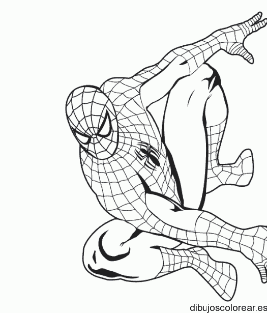 Dibujo de Spiderman en la pared