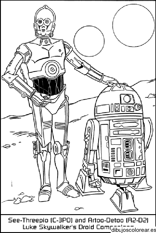 Dibujo de Robots