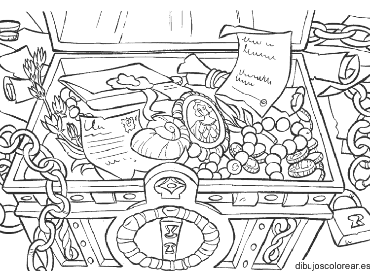 Dibujo de un tesoro