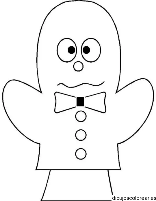 Dibujo de un títere