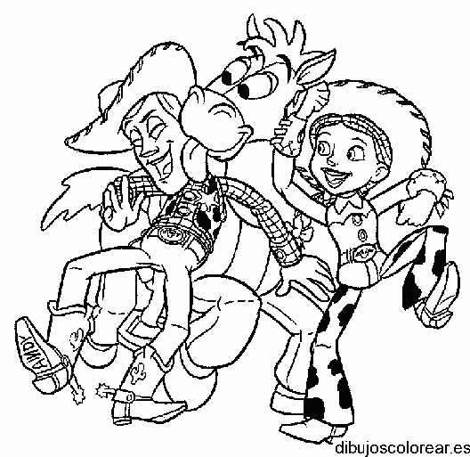 Dibujo de Woody