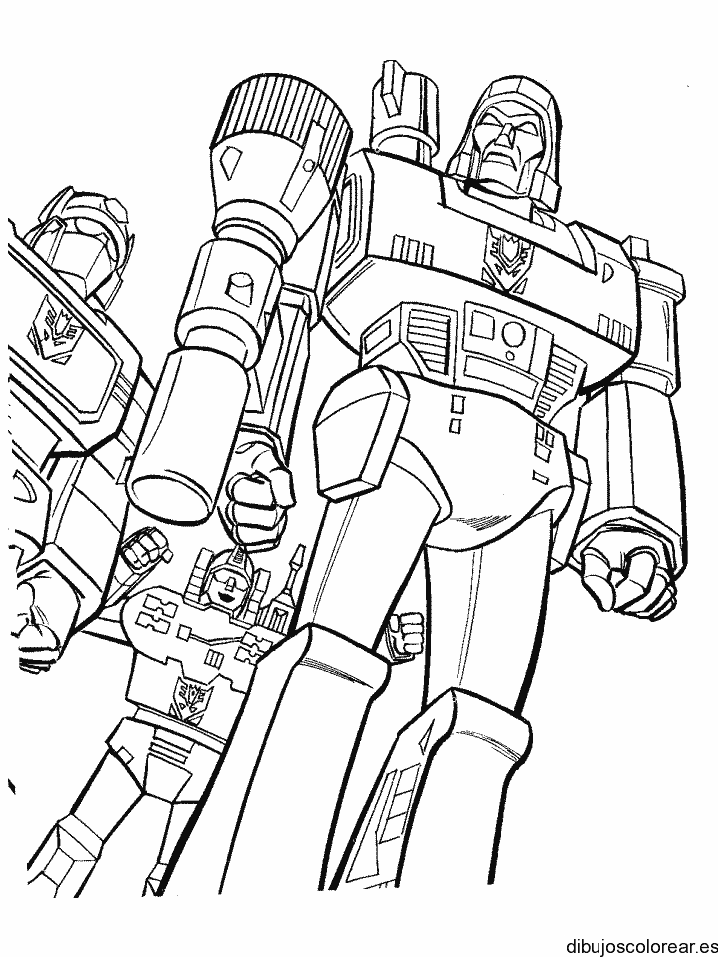 Dibujo de un Transformer