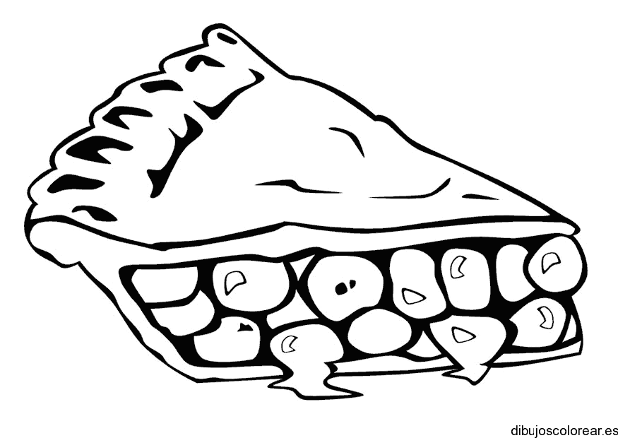 Dibujo de un pie de uva 