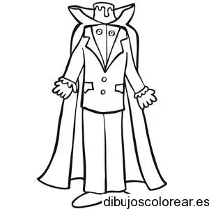 Dibujo de un hombre sin cabeza 