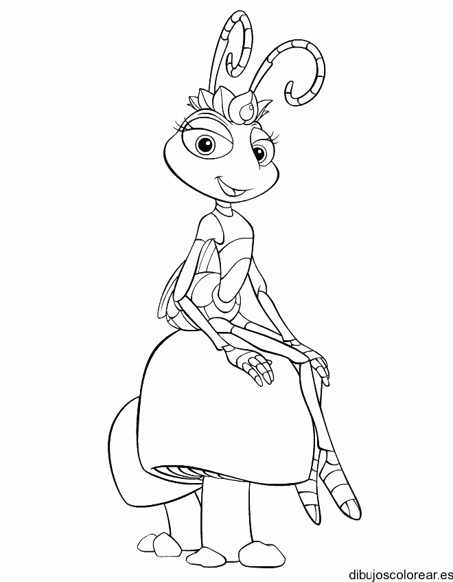 Dibujo de una hormiguita