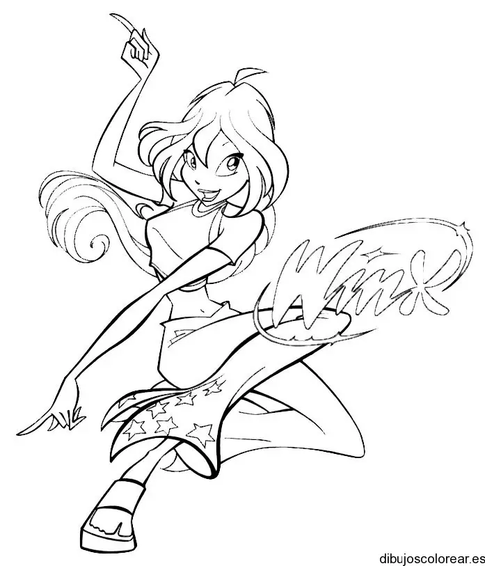 Dibujo de Winx